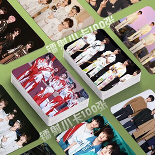 TOP登陆少年荣耀之战小卡自印镭射ins签名照同款覆膜照片收纳册