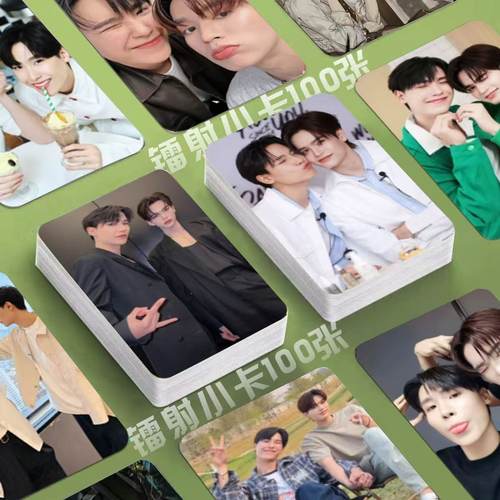 juniormark镭射小卡100张泰星男神俱乐部照片定制3寸圆角lomo卡片