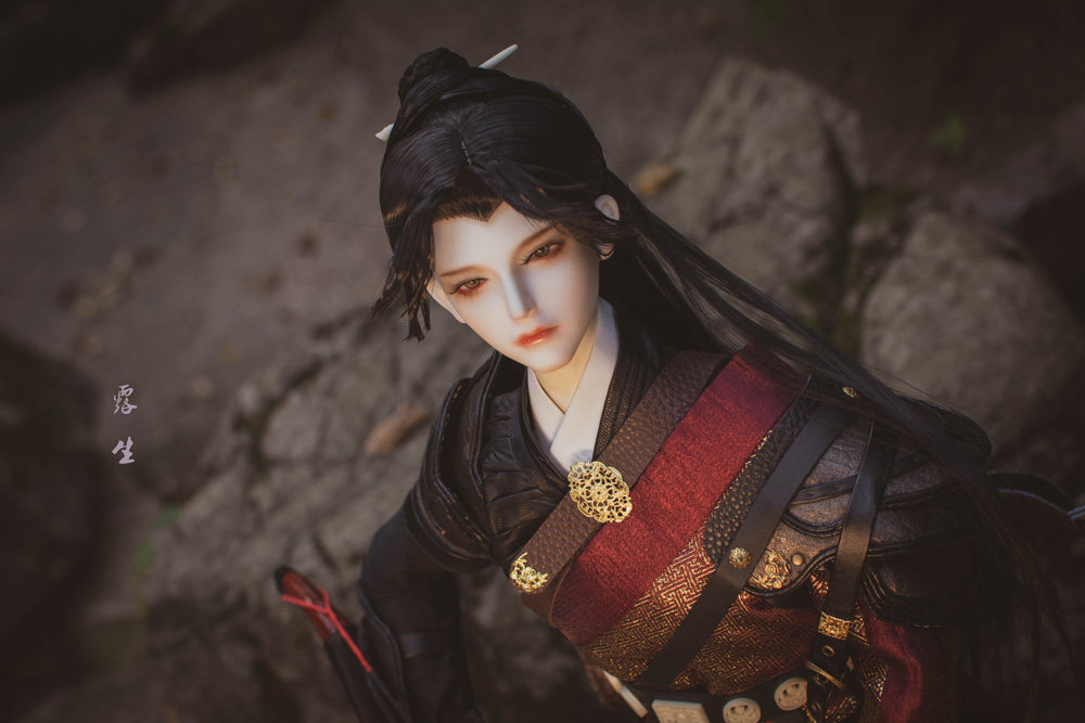 露生BJD/SD古风叔叔/三分造型发盘发【燕北】