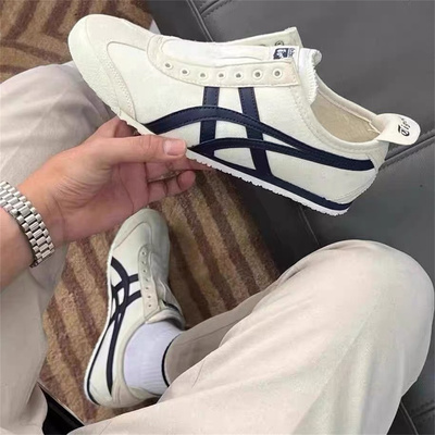 2026新款帆布德训鞋男女鞋MEXICO66老虎鞋薄底阿甘鞋运动鞋休闲鞋