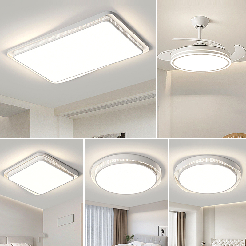 客厅客厅灯现代简约大气大厅主灯卧室吸顶灯饰中山全屋灯具套餐组