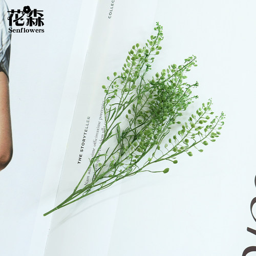 花森绿玲草永生花材料包