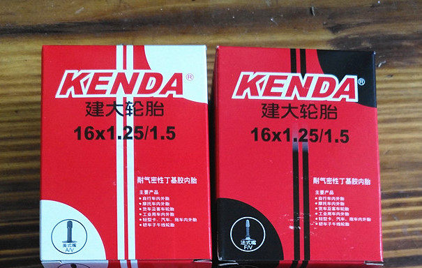 Kenda折叠自行车内胎自行车内胎16x1.25/1.5AV/ FV