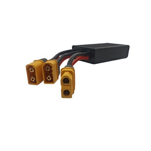 电动自行车双电池均衡同时放电输出模块锂电池并联模块