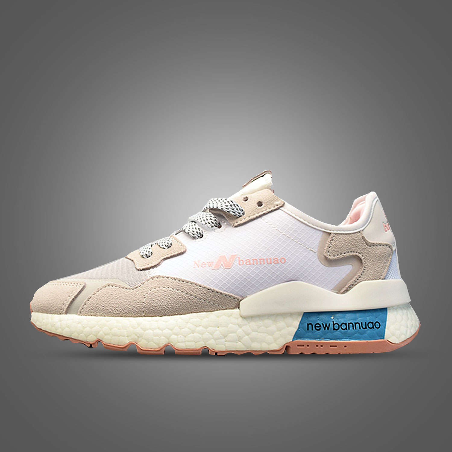 捡漏超值 女款慢跑鞋爆米花底高弹轻便透气休闲运动鞋ins阿甘鞋