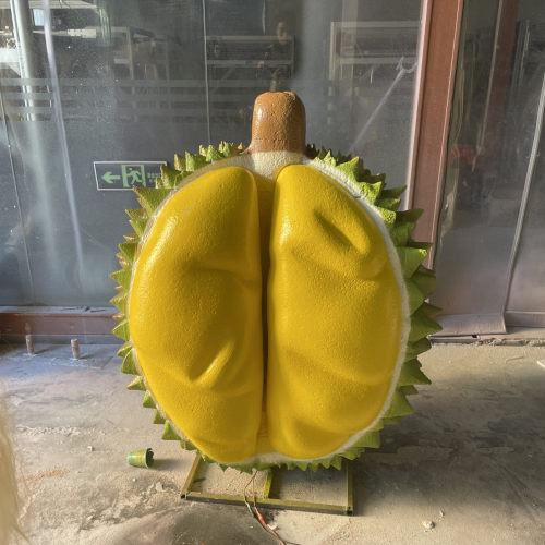 大型泡沫雕塑定制榴莲模型门店