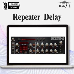 Slate Digital Delay 种建模延迟插件 Repeater 板岩