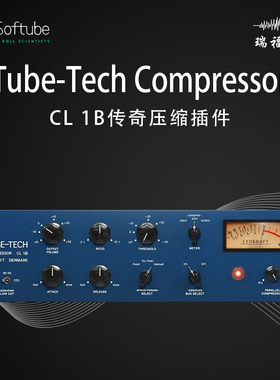 Softube Tube-Tech Compressor CL 1B压缩效果器CL1B插件后期混音