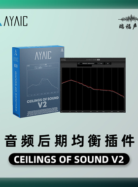 AyaicWare Ceilings Of Sound V2一键生成均衡效果器后期插件