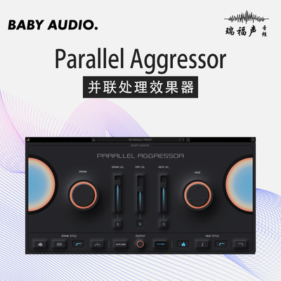 Baby Audio Parallel Aggressor 饱和增强效果器插件 混音VST