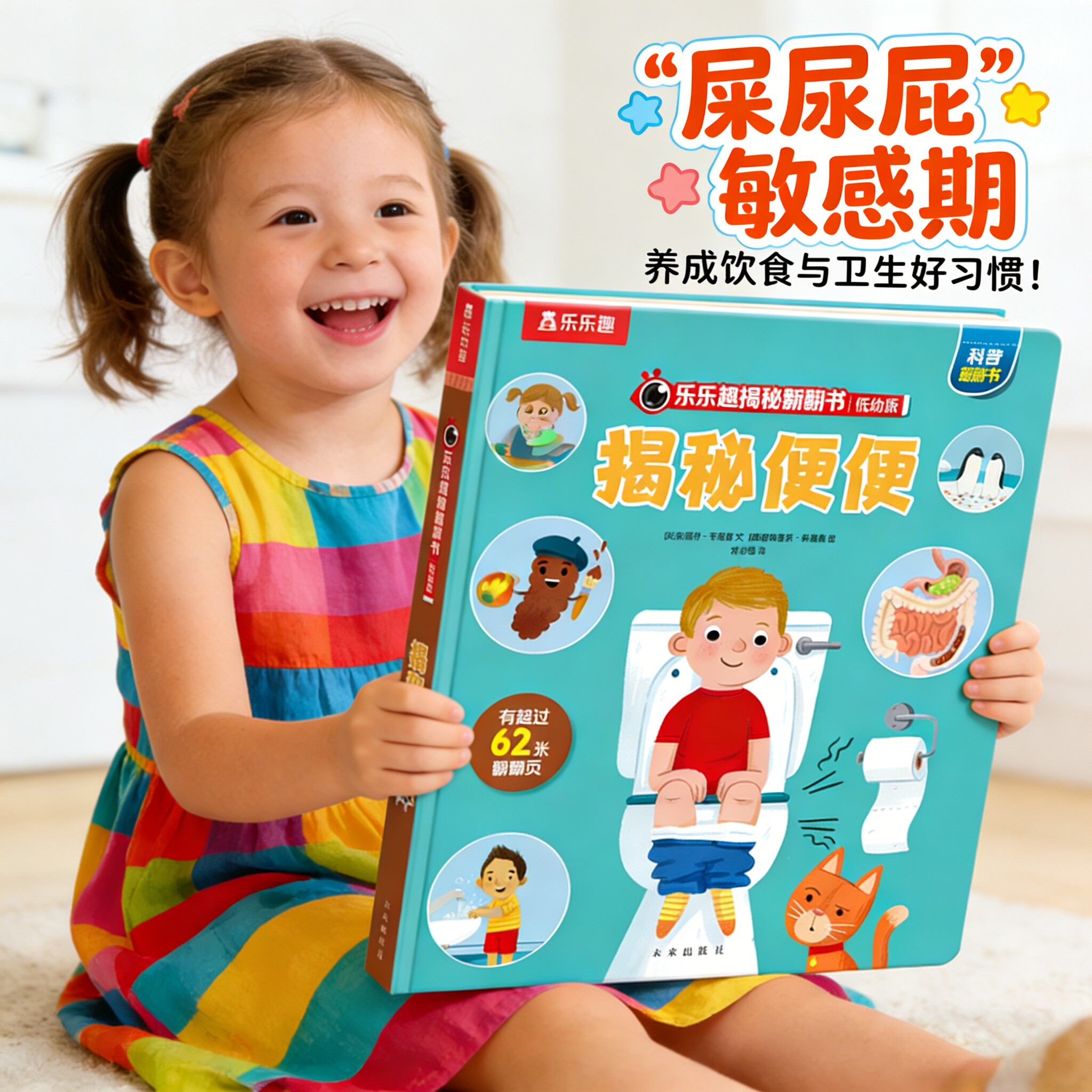 宝宝硬壳绘本0到3岁儿童读物幼儿园入学前专用阅读绘本科普百科全书1-2岁故事翻翻书启蒙认知早教书地板书三四岁宝宝书籍漫画书