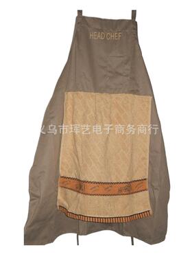 跨境新品Head Chef Prank Apron烧烤聚会完美笑点主厨恶作剧围裙
