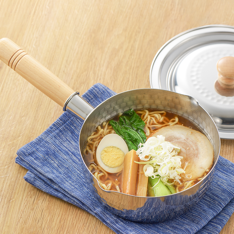 雪平锅宝宝辅食热奶煮泡面小汤锅