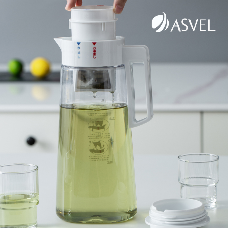 日本asvel耐高温冷水壶家用泡茶