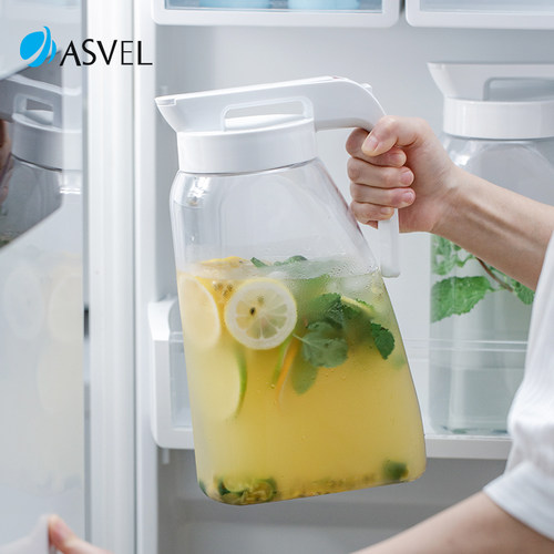 日本asvel大容量冷水壶家用密封
