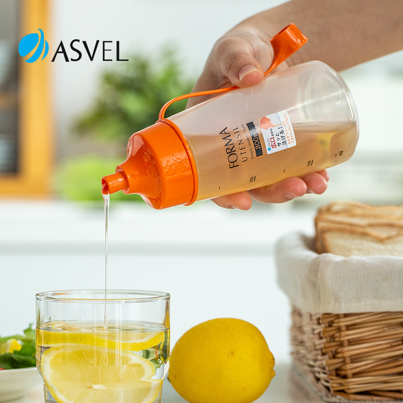日本ASVEL食品级蜂蜜挤酱瓶分装