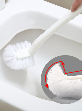 日本AISEN 马桶刷 长柄软毛刷 厕所刷 清洁刷 去污刷 刷子TL125