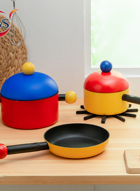 意大利进口TVS汤锅泡泡龙bubble小丑锅家用不粘锅蒸煮粥炖小奶锅
