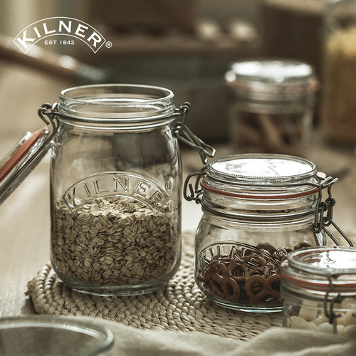 kilner密封罐食品级无铅玻璃防潮