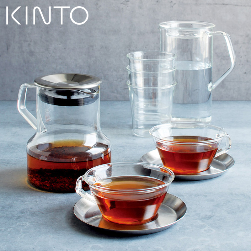 日本kinto茶壶玻璃泡水壶
