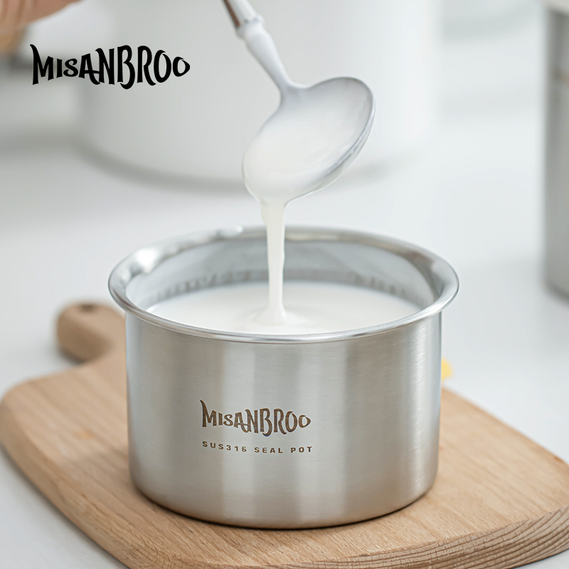 发酵桶316抗菌不锈钢收纳储存盒