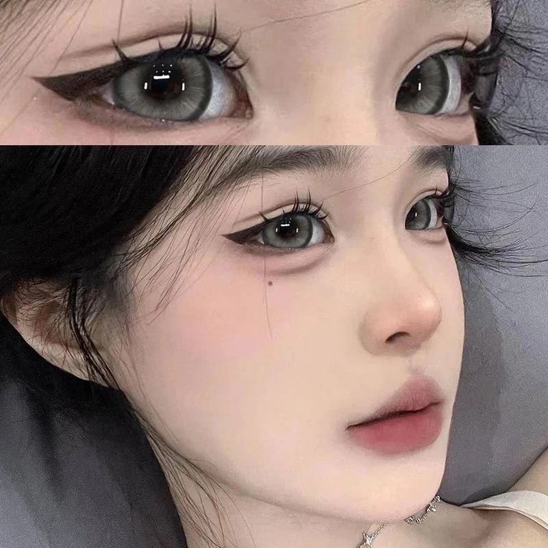 买一副送一副美瞳半年抛14.5大小直径年抛隐形眼镜官方正品旗舰店