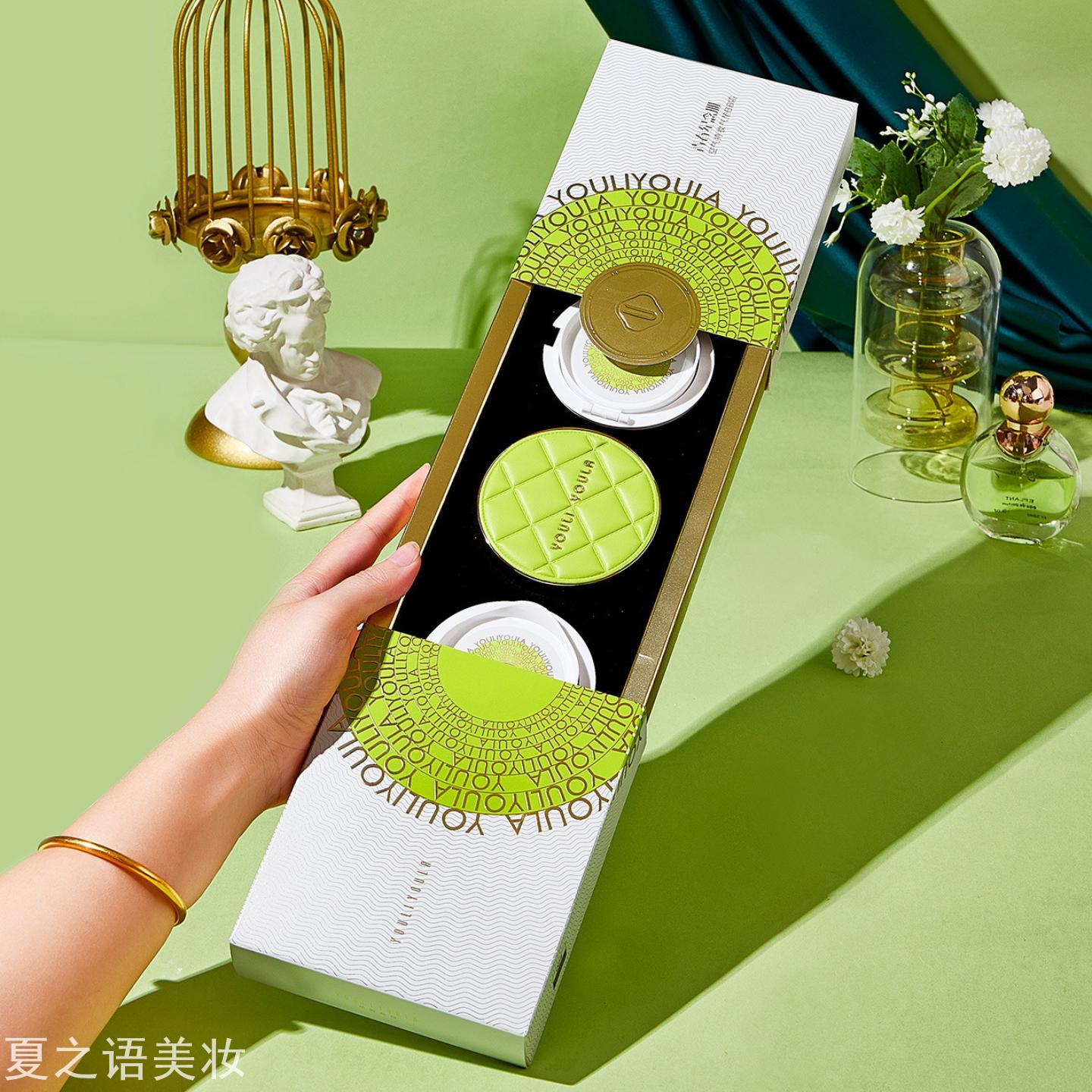 遮瑕气垫bb霜修容定妆防水控油