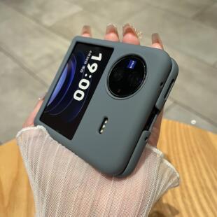 vivoxflip手机壳新款超薄防摔XFLIP保护套小折叠屏全包简约外壳VIVO肤感磨砂时尚男女潮壳5G纯色个性创意适用