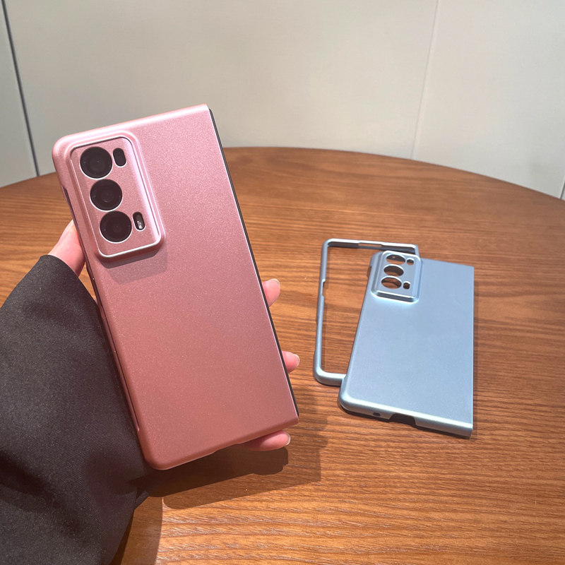 适用荣耀MagicV2手机壳新款华为荣耀MAGIC V2折叠屏超薄肤感磨砂保护套防摔简约外壳高级感男女个性时尚潮流