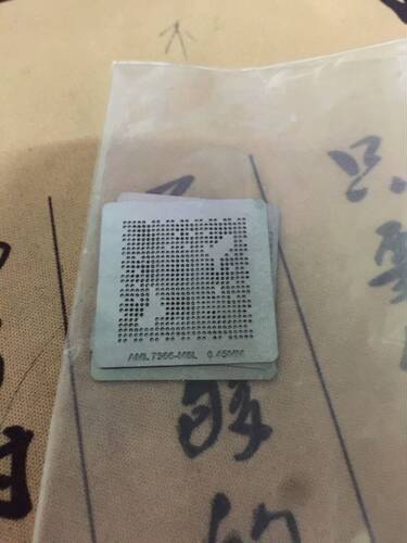 AML7366-M6L  7366 BGA液晶芯片钢网 植球植锡钢网