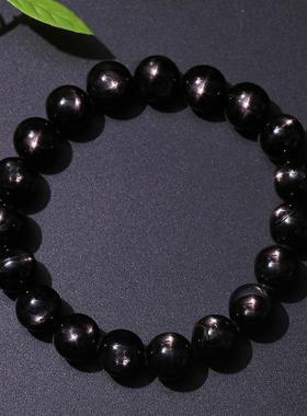 2026晶德珠宝7A级天然强光金运石手链男女款埃及财富之石手串厂家