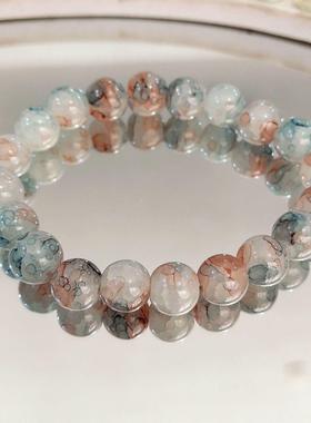 2026新中式玻璃手链手串高颜值古风闺蜜仙女甜美小众学生版首饰