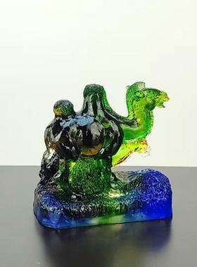 2026宋韶光马年吉祥物属猴[健行万里]吊坠摆件宋绍光招财琉璃装饰