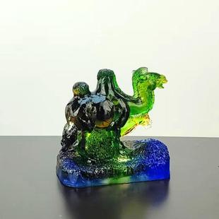 2026宋韶光马年吉祥物属猴[健行万里]吊坠摆件宋绍光招财琉璃装饰