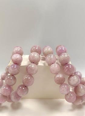 2026天然紫锂辉手链水晶手串原珠单串流行饰品情侣礼物原石散珠水