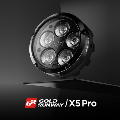 GR官方旗舰店X5Pro摩托车车灯 gr射灯辅助灯专注拉力车型Led射灯