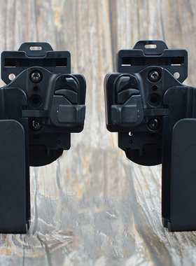 战术带灯左手Glock格洛克G17快拔枪套G19腰套忽必烈P1快速上膛P3