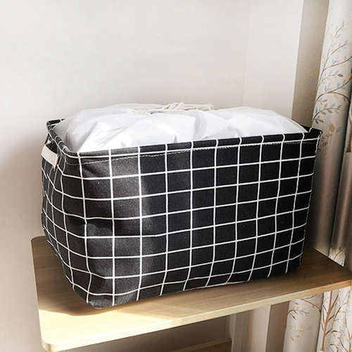 Большая игрушка, коробка для хранения, ящик для хранения, корзина для хранения, водонепроницаемая складная ткань, из хлопка и льна