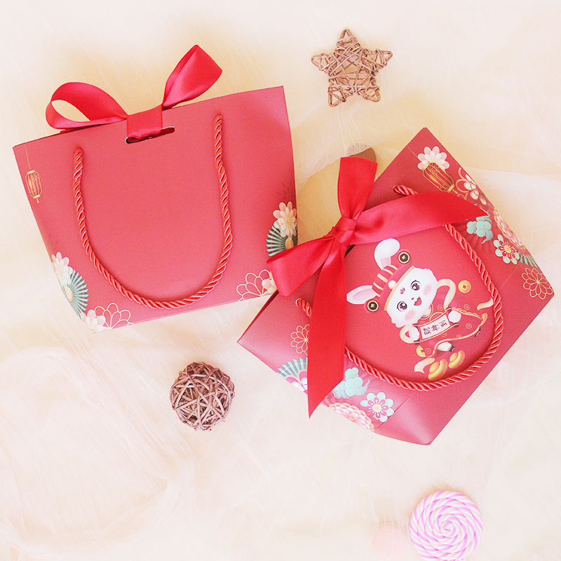 男主角礼品袋喜庆商务活动包装袋