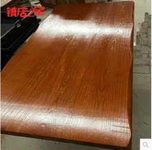 桌面原木面板窗台实木定制DIY台面办公木料白椿木吧台板 18年新款