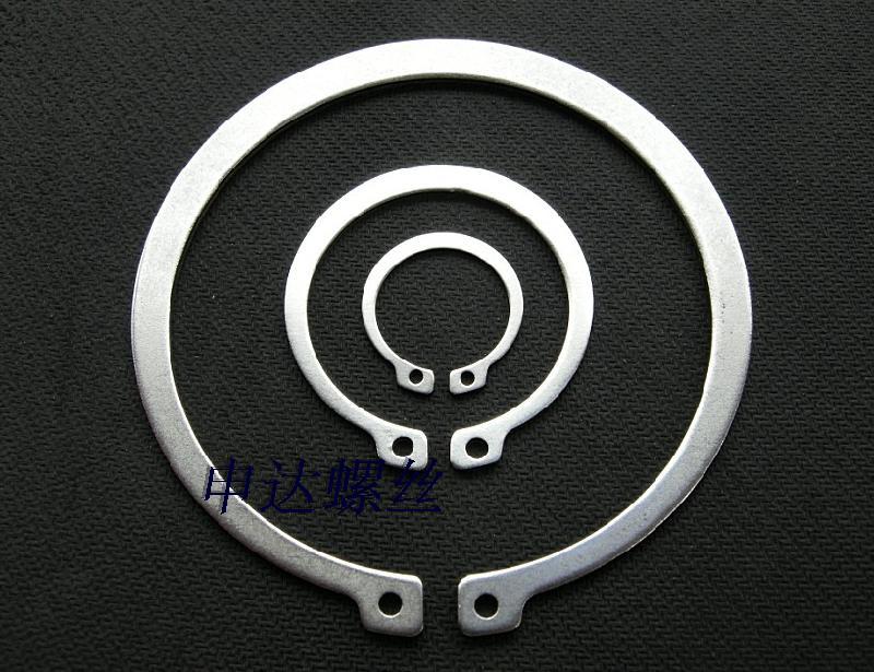 不锈钢304轴用挡圈外卡环C型12 13 14 15 16 17 18 19 20 24-35