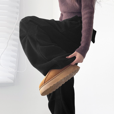 蜜略大码胖mm显瘦阔腿裤梨形身材