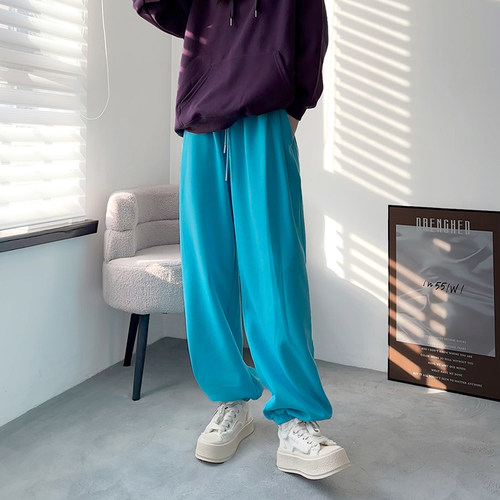 蜜略加绒大码阔腿裤女胖mm