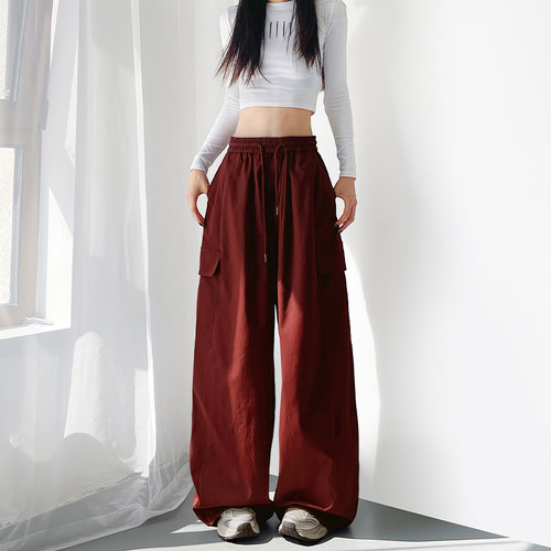 蜜略大码胖mm显瘦阔腿裤梨形身材