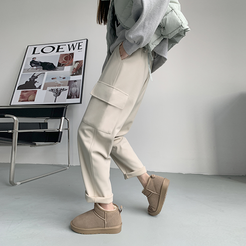 蜜略休闲裤领券下单遮肉显瘦遮胯