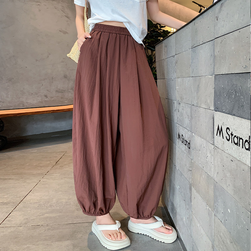 大码哈伦裤女夏季薄款胖mm宽松显瘦休闲灯笼裤九分束脚速干萝卜裤,女装/女士精品,大码裤装,淘宝优惠券,粉丝福利购,淘宝优惠卷