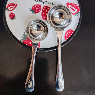 304食品级不锈钢量勺餐饮烘焙