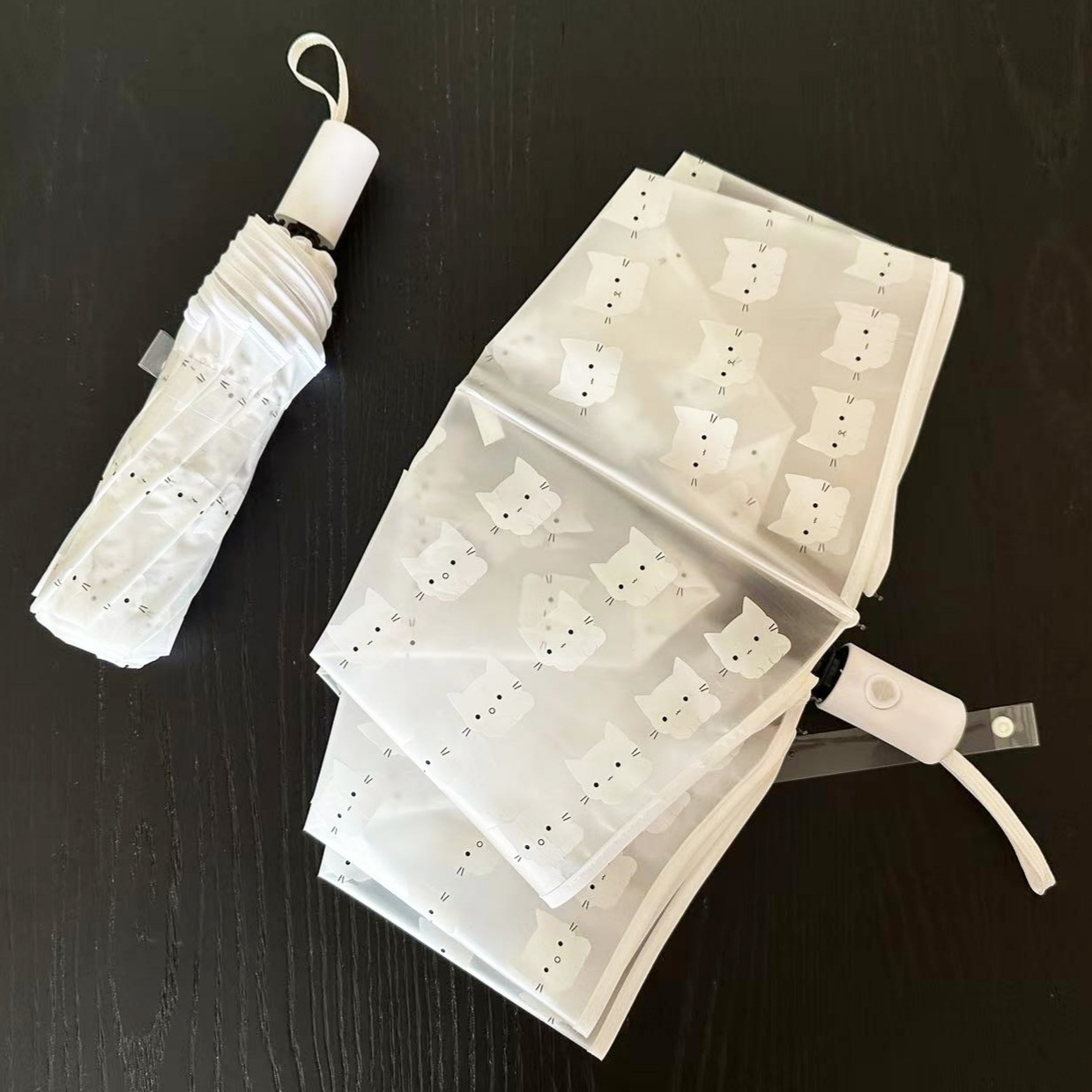 米菲兔雨伞加大加厚加固学生上学专用透明自动伞女生高颜值大号