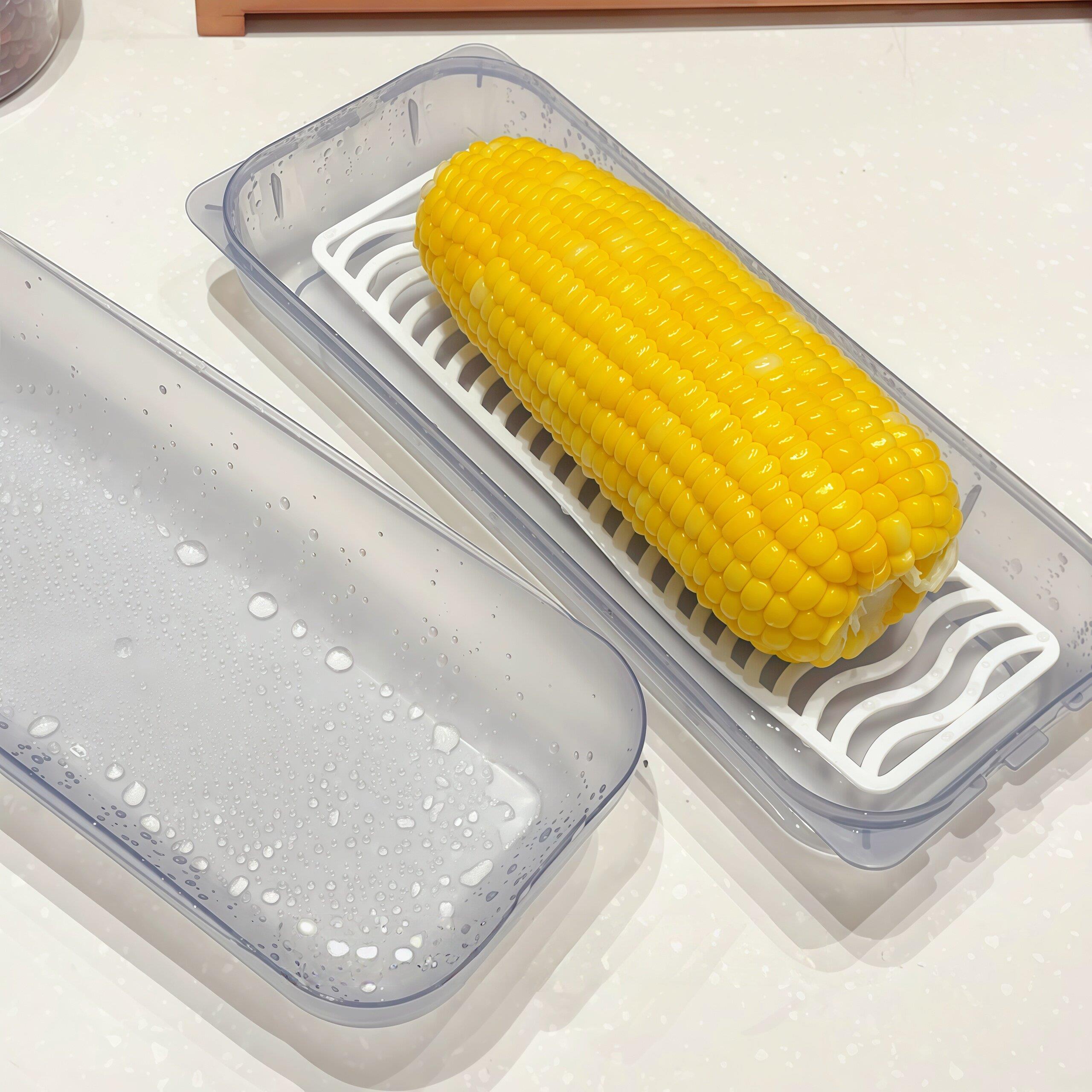 蒸玉米红薯神器器微波炉专用家用长方形蒸盒馒头加热用食品级器皿