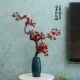 单枝长枝仿真梅花绢花干枝腊梅花艺客厅插花假花落地婚庆装 饰促销